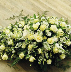 Country White Rose Double Ended