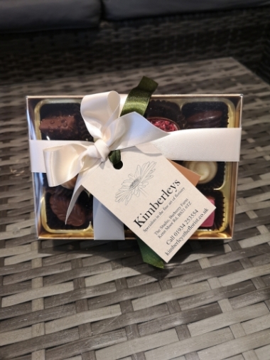 Luxury belgian chocolate box (12 chocolates)